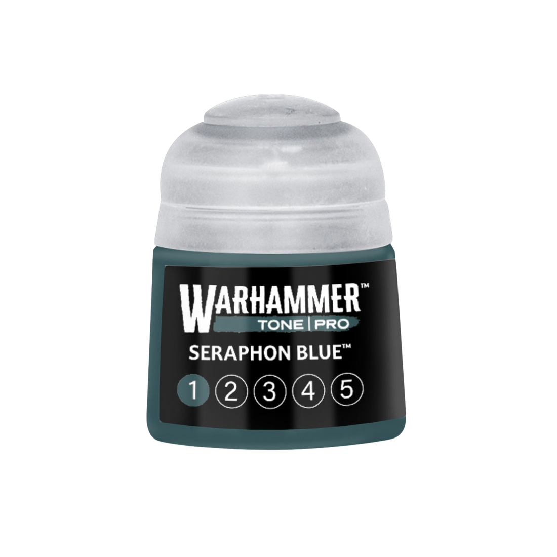Tinta Warhammer Tone Pro Seraphon Blue 1, pote de 12 ml