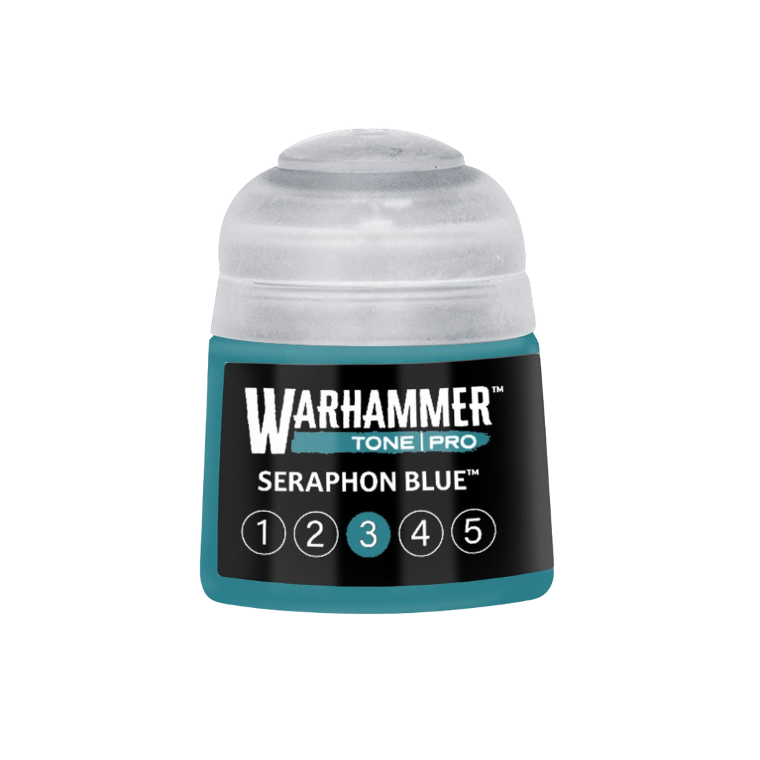 Tinta Warhammer Tone Pro Seraphon Blue 3, pote de 12 ml