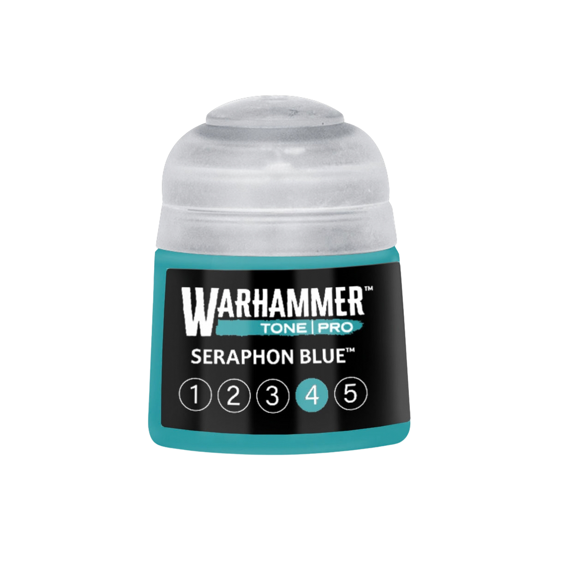 Tinta Warhammer Tone Pro Seraphon Blue 4, pote de 12 ml