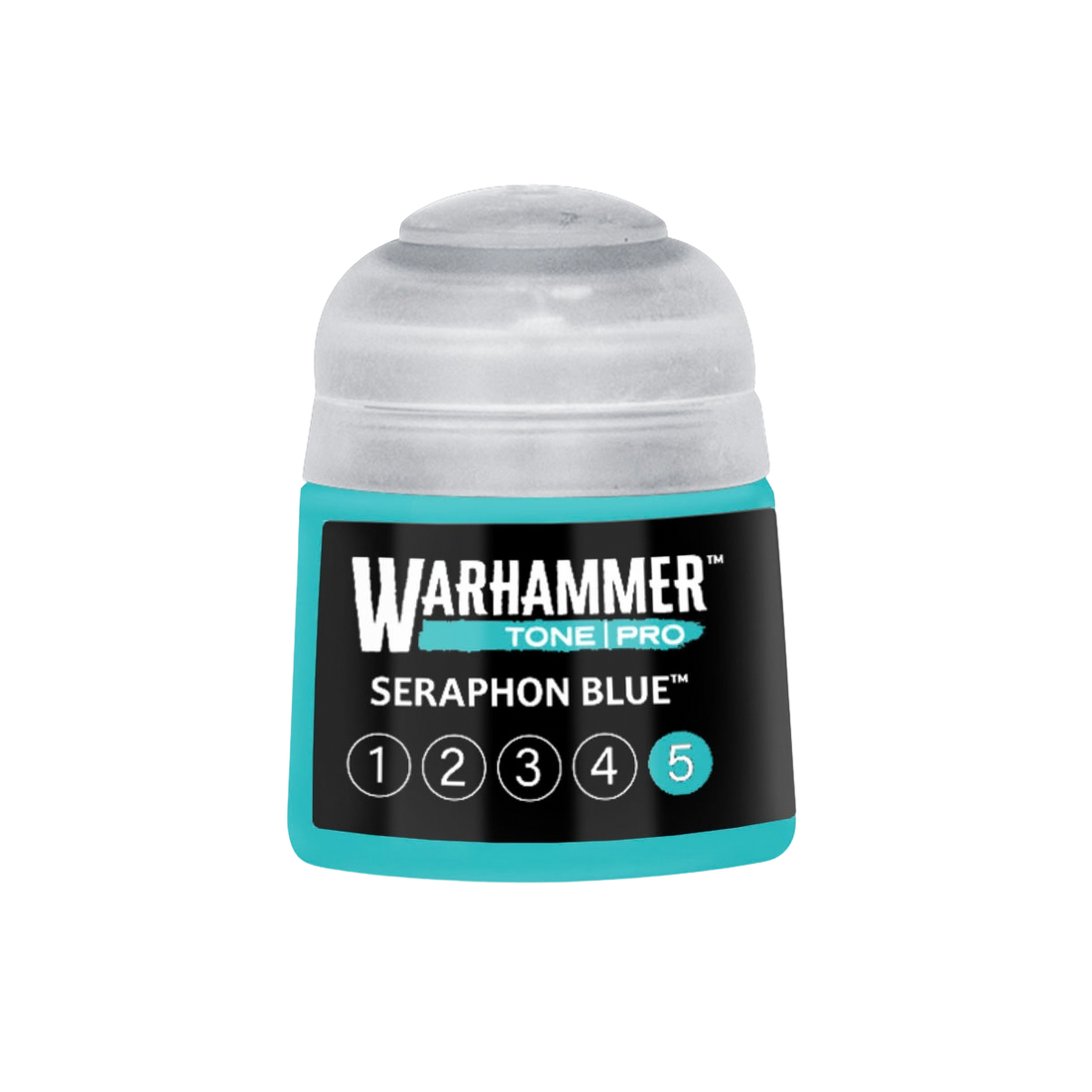 Tinta Warhammer Tone Pro Seraphon Blue 5, pote de 12 ml