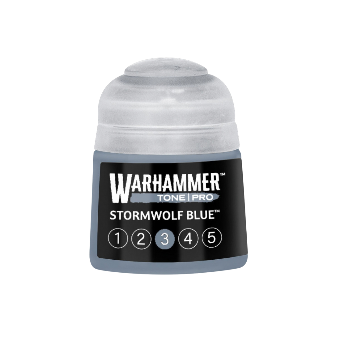 Tinta Warhammer Tone Pro Stormwolf Blue 3, pote de 12 ml