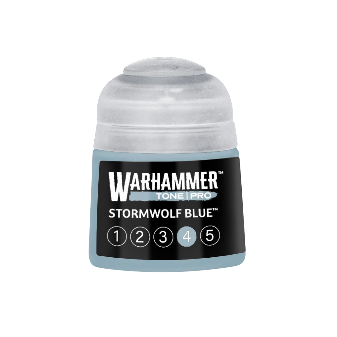 Tinta Warhammer Tone Pro Stormwolf Blue 4, pote de 12 ml