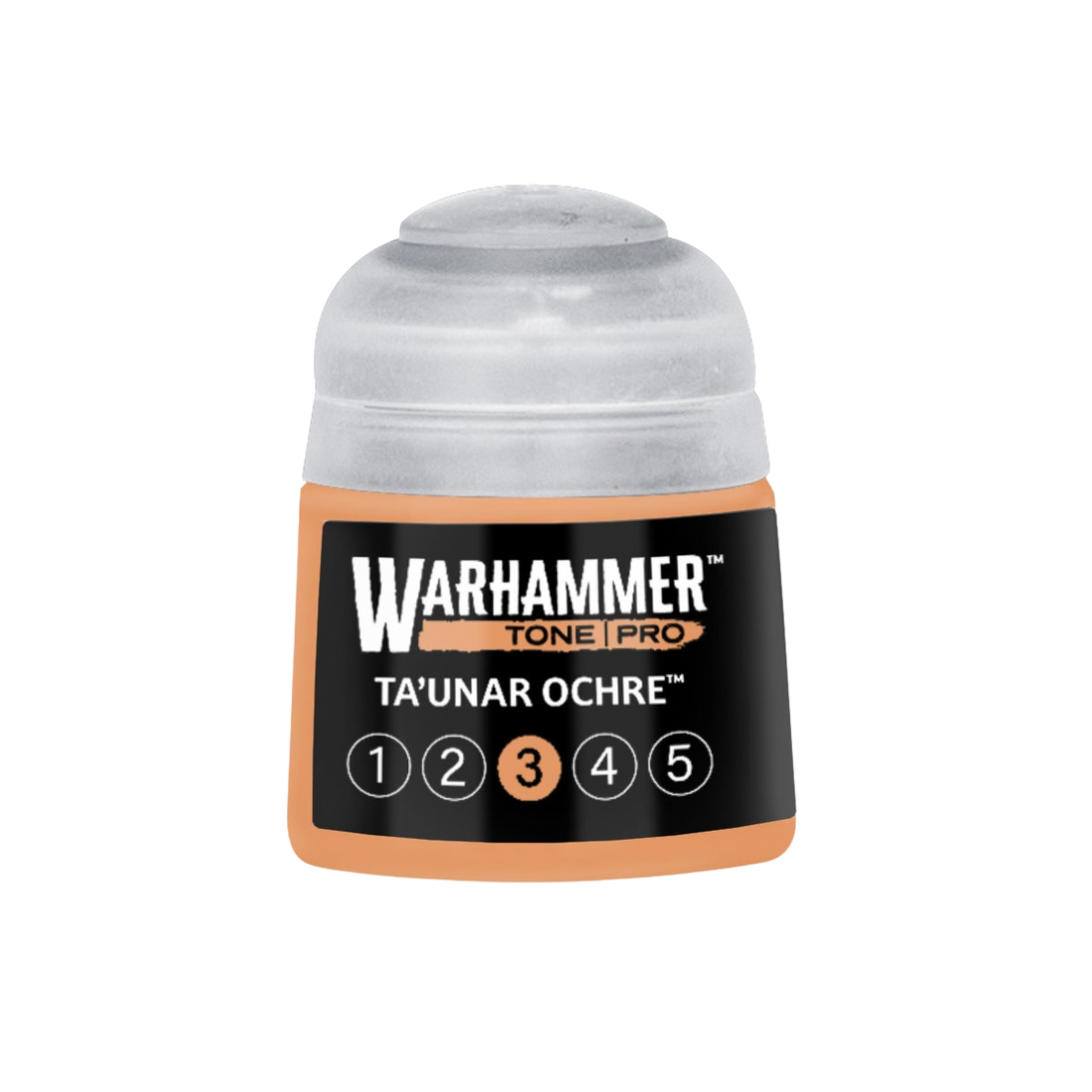 Tinta Warhammer Tone Pro Ta'unar Ochre 3, pote de 12 ml