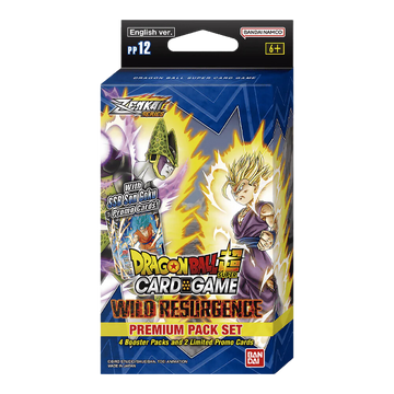 DragonBall Super Card Game - Zenkai Series Set 4 - Wild Resurgence Premium Pack Set 12
