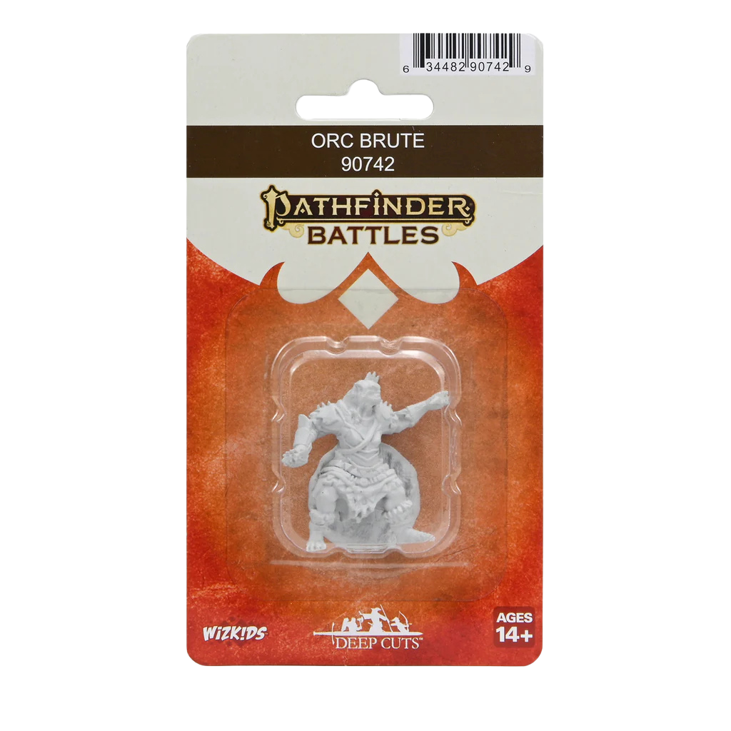 Pathfinder Deep Cuts Unpainted Miniatures - Orc Brute