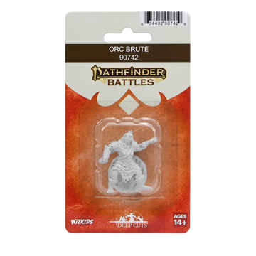 Pathfinder Deep Cuts Unpainted Miniatures - Orc Brute