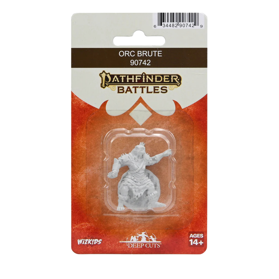 Pathfinder Deep Cuts Unpainted Miniatures - Orc Brute