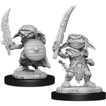 Pathfinder Battles Deep Cuts Unpainted Miniatures - Goblin Fighter Male