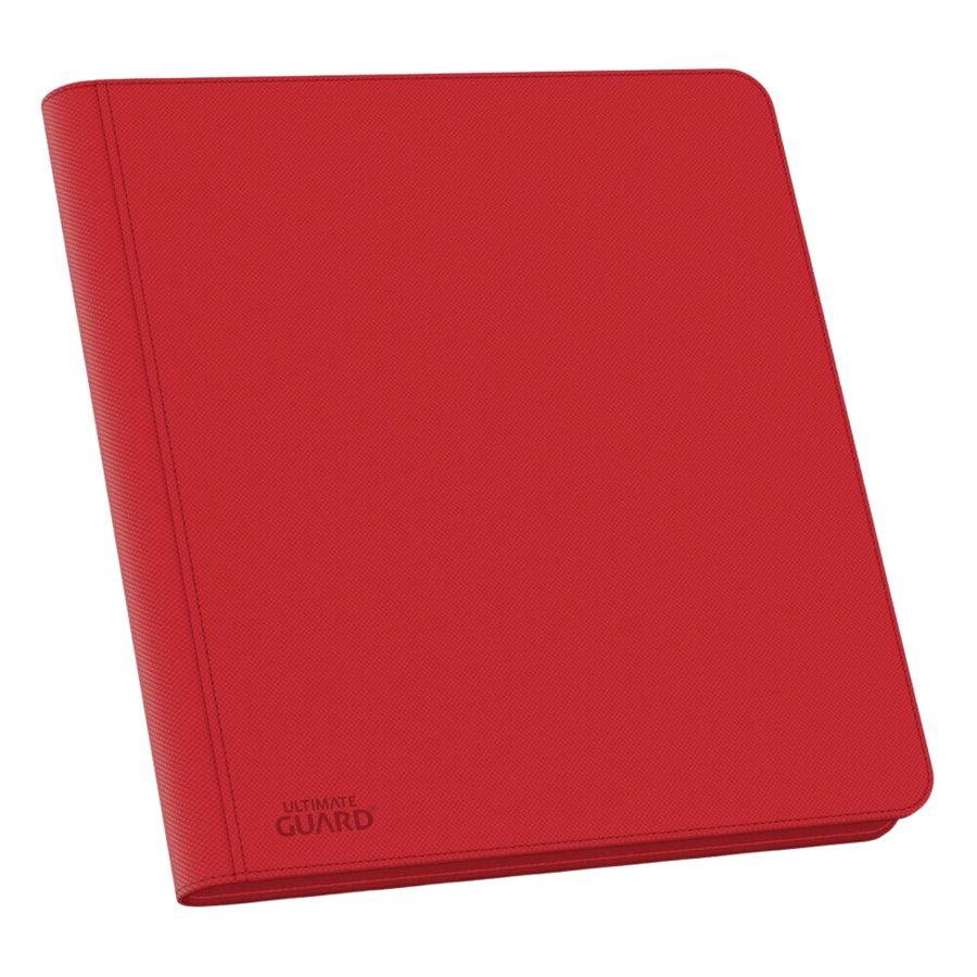 Ultimate Guard Zipfolio 480 - 24-Pocket XenoSkin (Quadrow) - Red