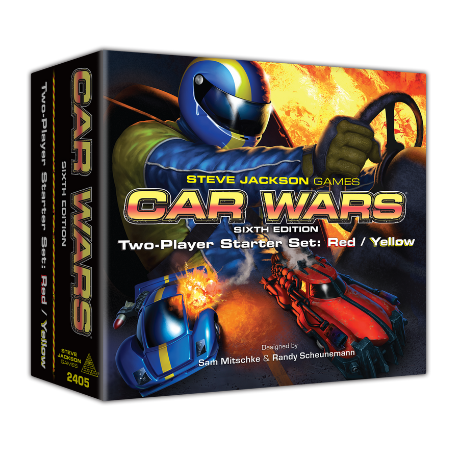 Car Wars 6th Edition: Two-Player Starter Set Red/Yellow - EN