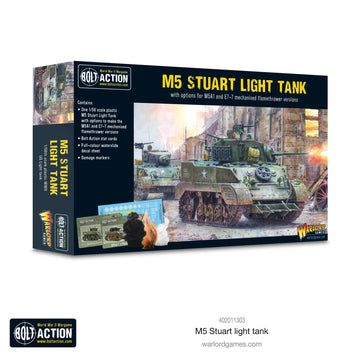 Bolt Action - M5 Stuart Light Tank