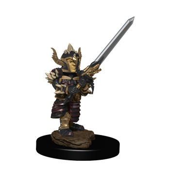 D&D Icons of the Realms Premium Figures: Halfling Fighter Male