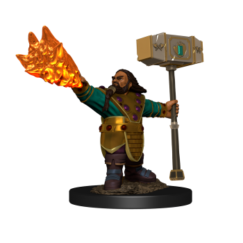 D&D Icons of the Realms Premium Figures: Dwarf Cleric Male