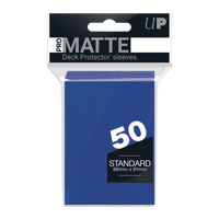UP - Standard Sleeves - Pro-Matte - Blue (50 Sleeves)