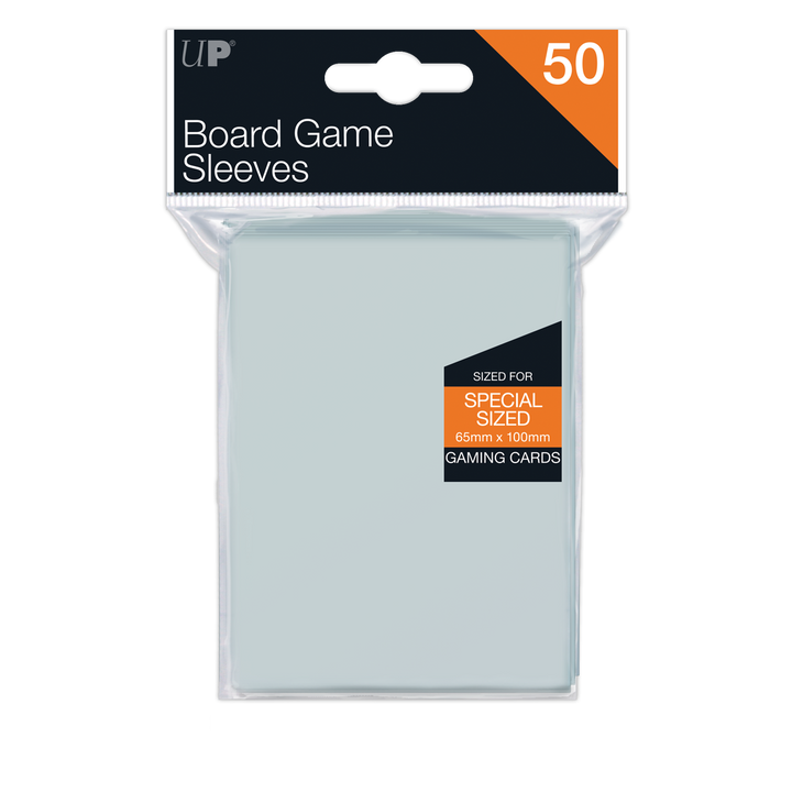 UP - Board Game Sleeves - Special Size 65x100mm (50 Sleeves)