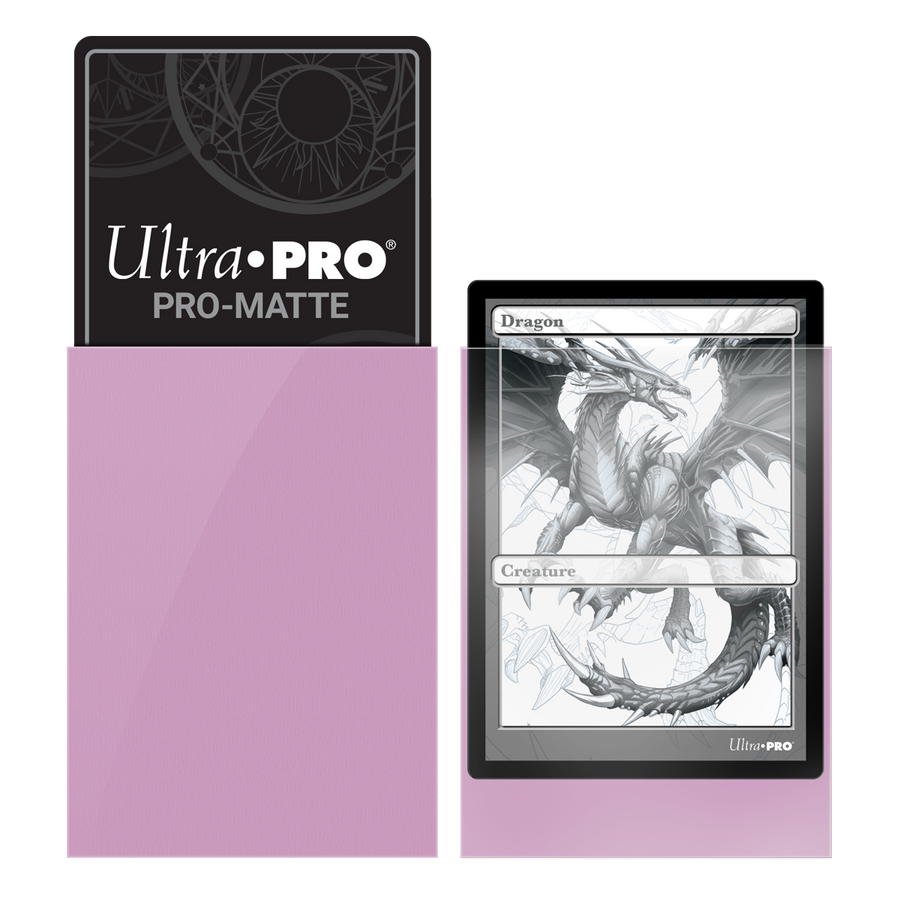 UP - Standard Sleeves - Pro-Matte - Non Glare - Pink 50