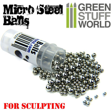 Green Stuff World - Micro STEEL Balls (2-4mm)