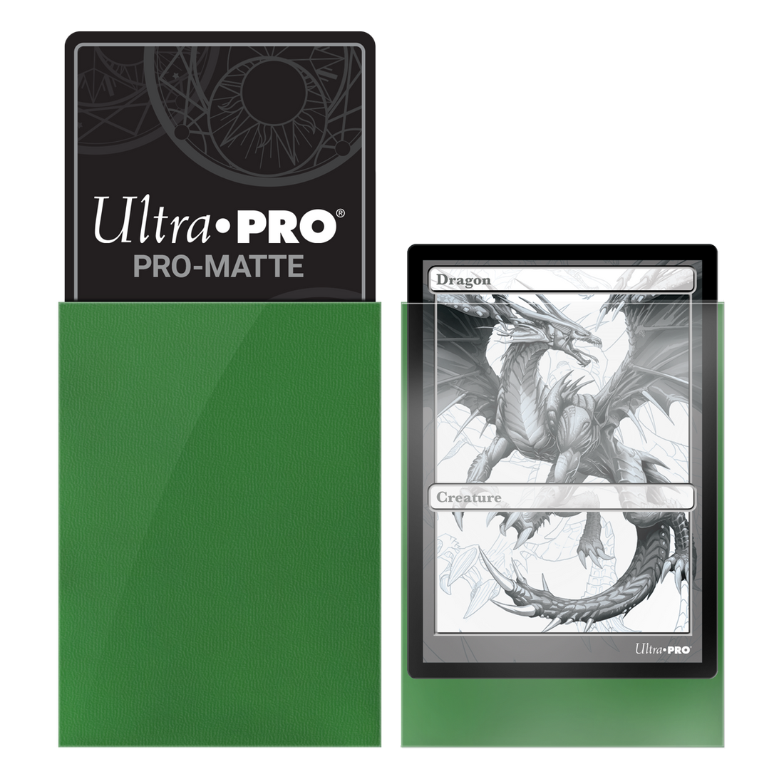 UP - Standard Sleeves - Pro-Matte - Green (100Sleeves)