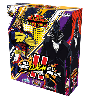 My Hero Academia Collectible Card Game - Series 4: All Might vs. All For One 2-Player Clash Decks - EN