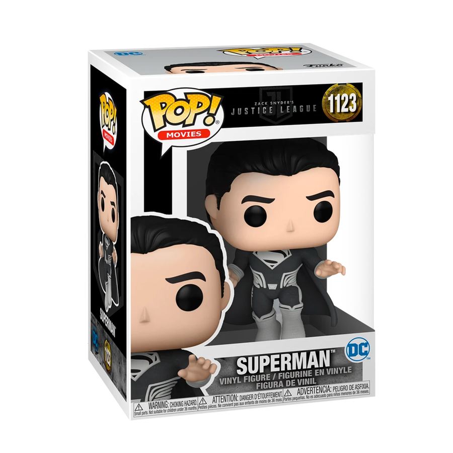 Funko POP! Justice League - Superman Black Suit - 1123