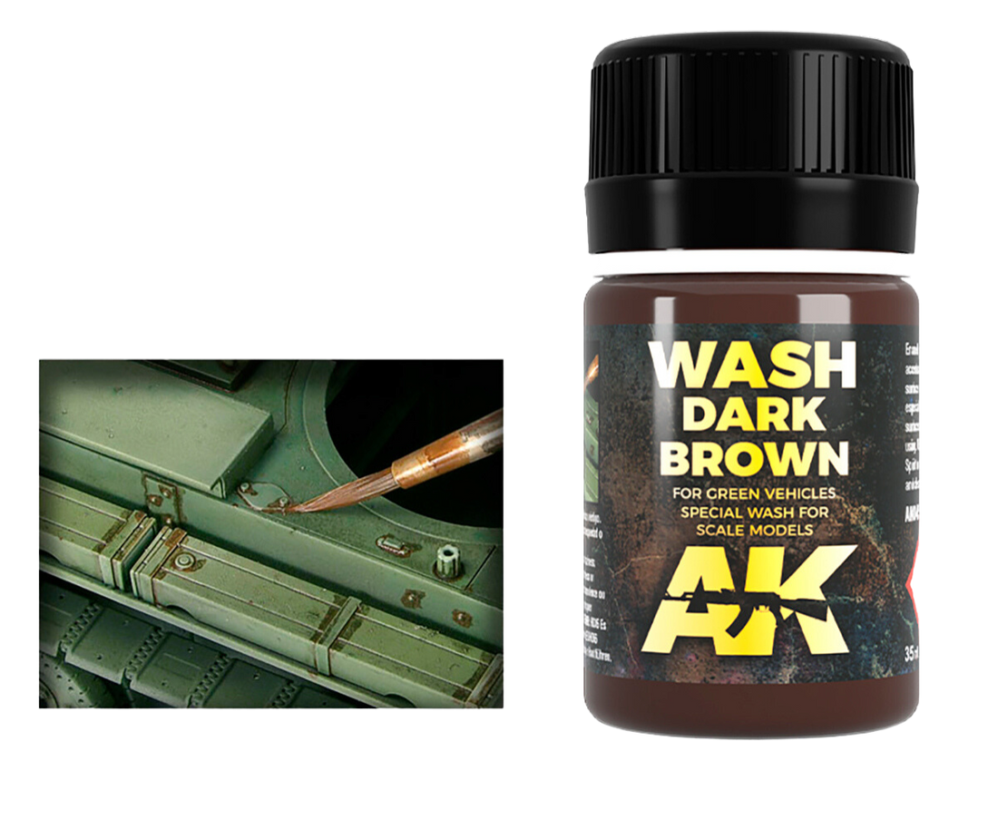 AK Interactive - Wash Dark Brown