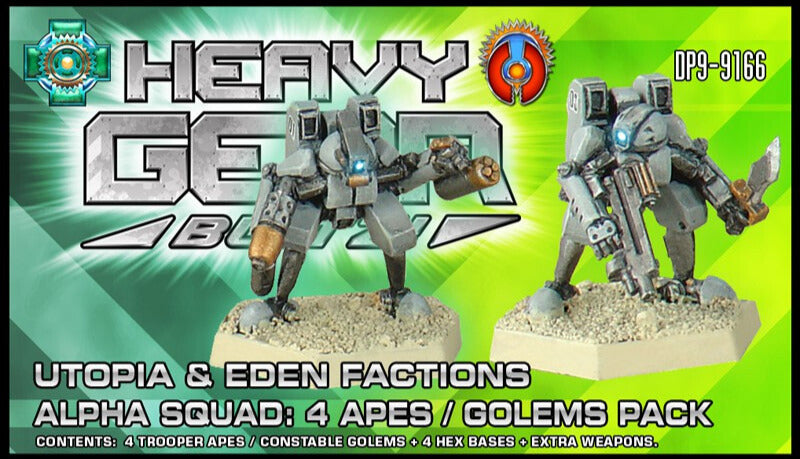 Heavy Gear Blitz! - Utopian/Eden Alpha (GP) Squad Pack