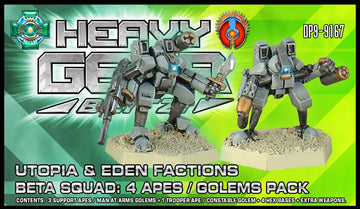 Heavy Gear Blitz! - Utopian/Eden Beta (GP) Squad Pack