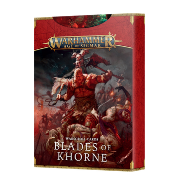 Warscroll Cards: Blades of Khorne