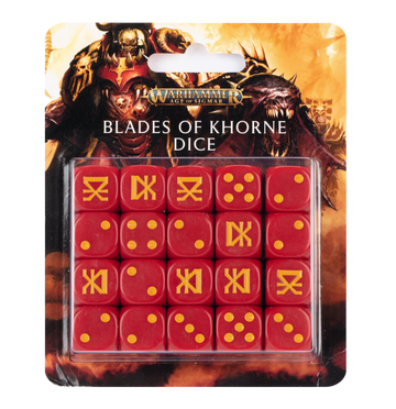 Blades of Khorne Dice Set