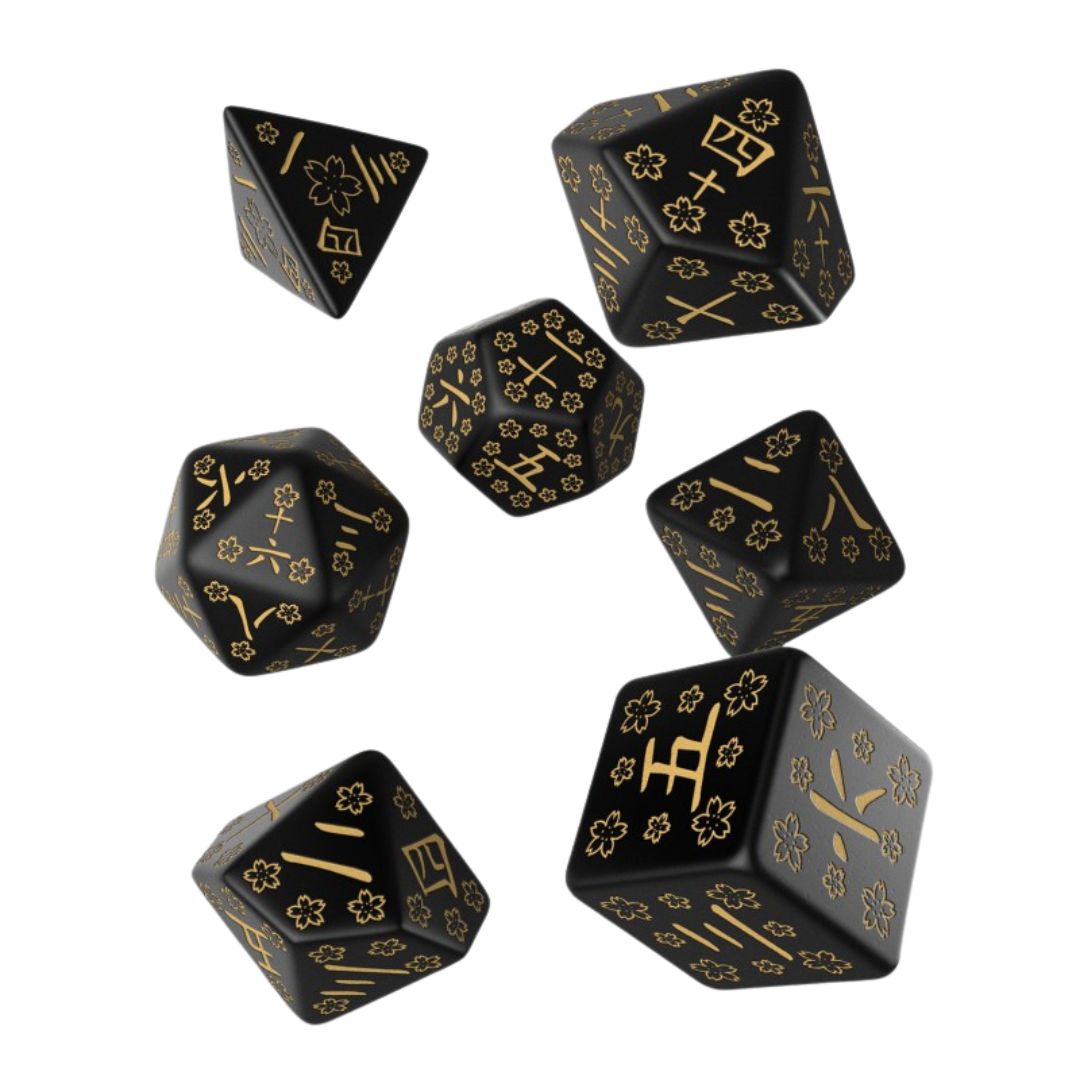 Q Workshop - Japanese Dice Set: Last Words Stone (7)