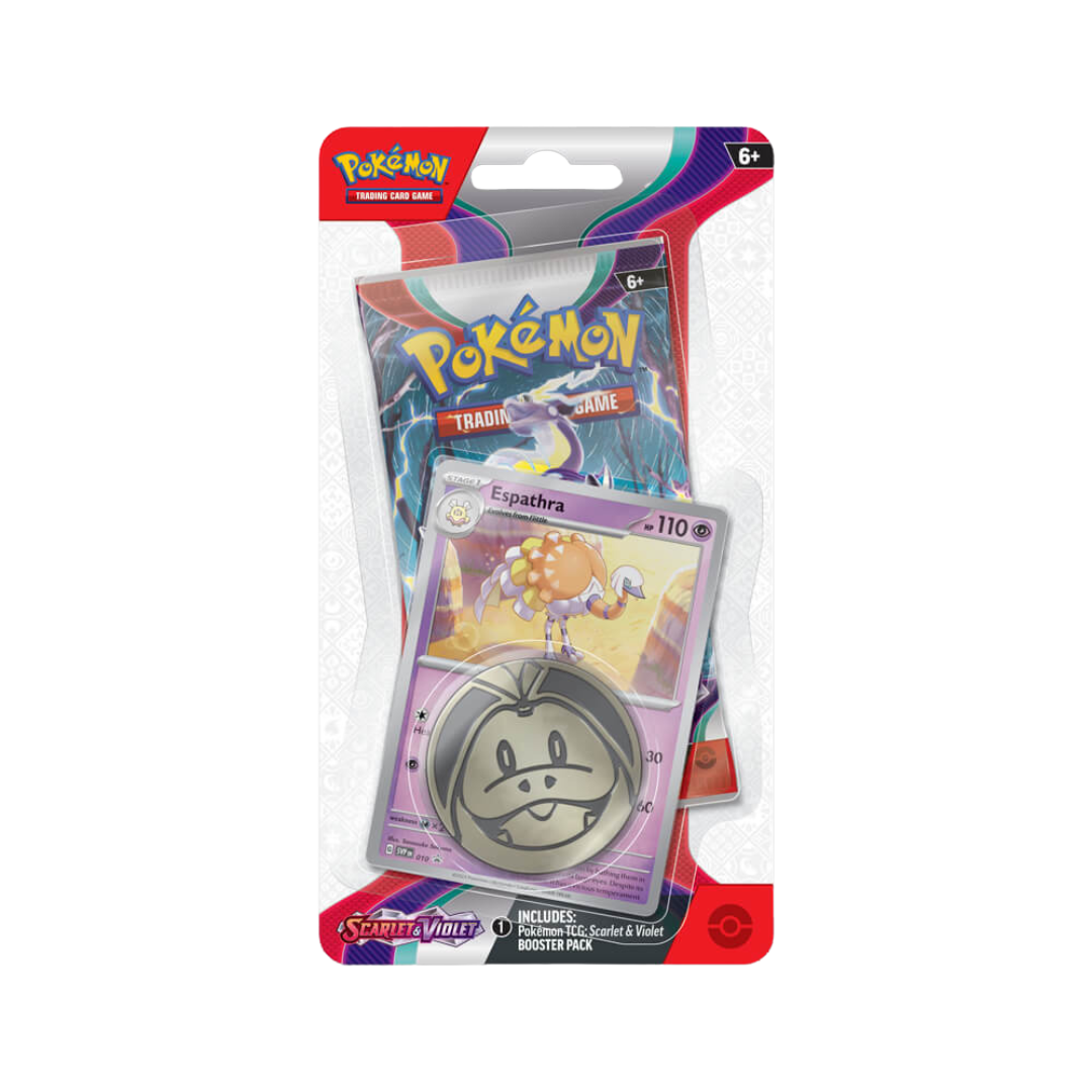 Pokémon TCG: Scarlet & Violet 1 Checklane Blister - Espathra
