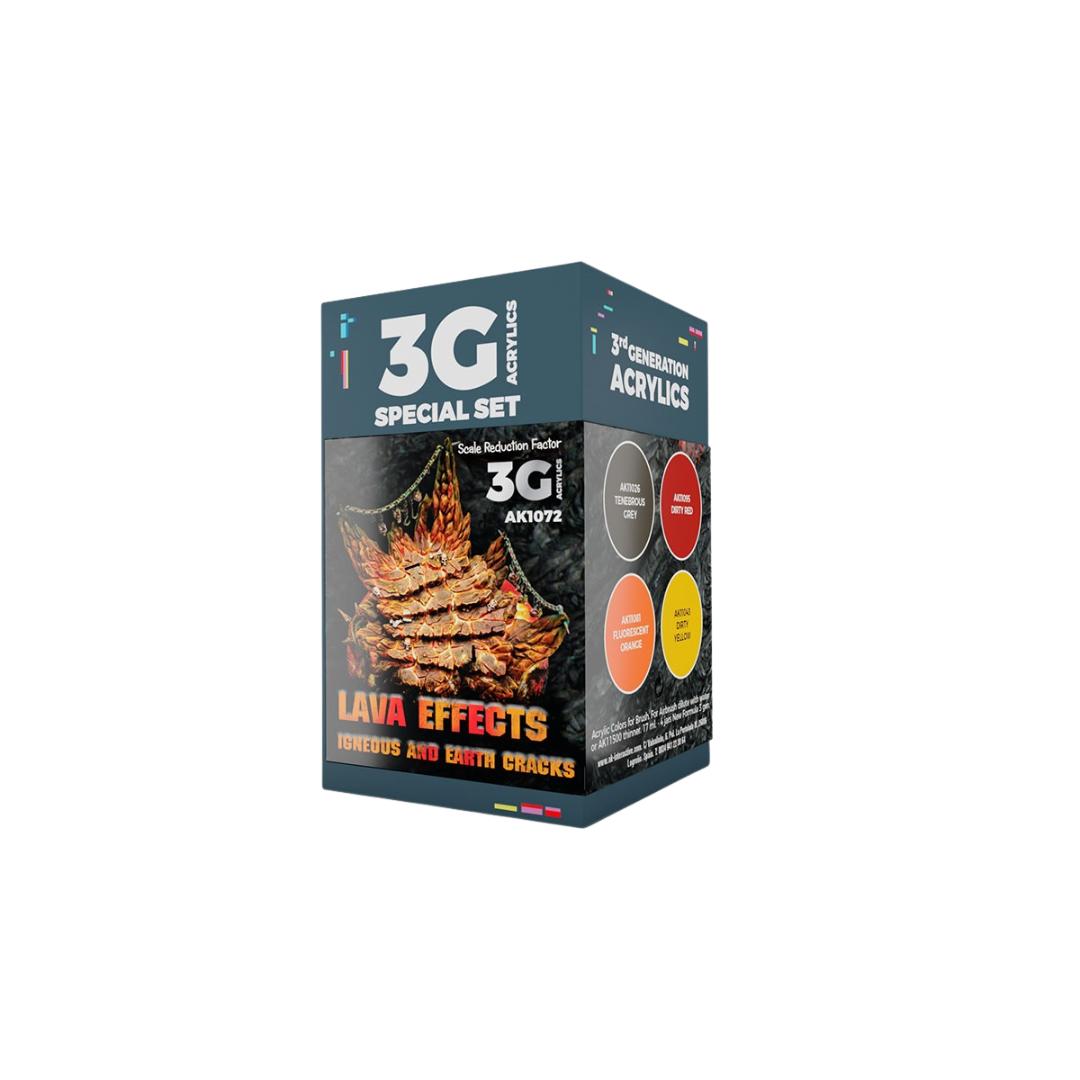 AK Interactive - 3G Special Set - Lava Effects