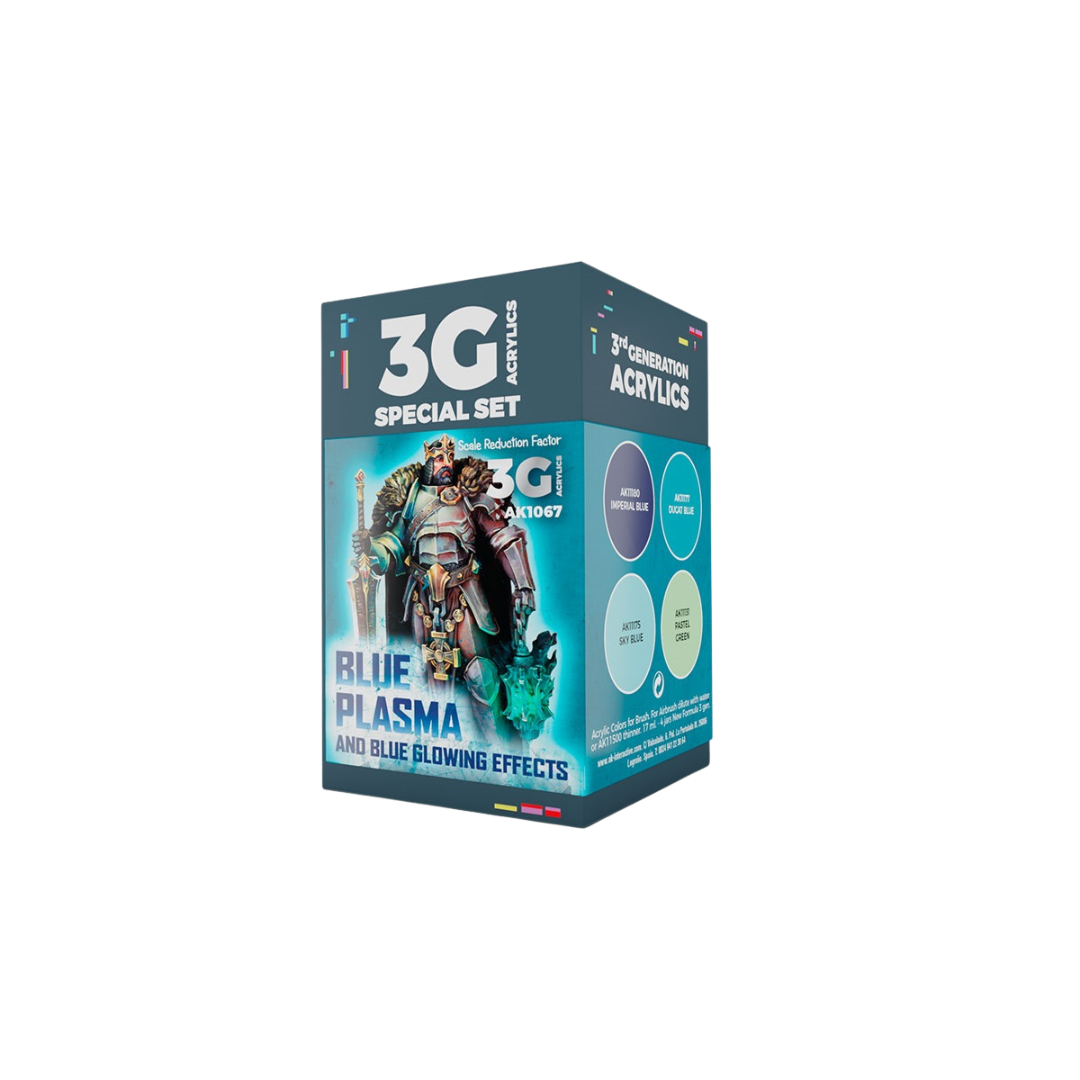 AK Interactive - 3G Special Set - Blue Plasma