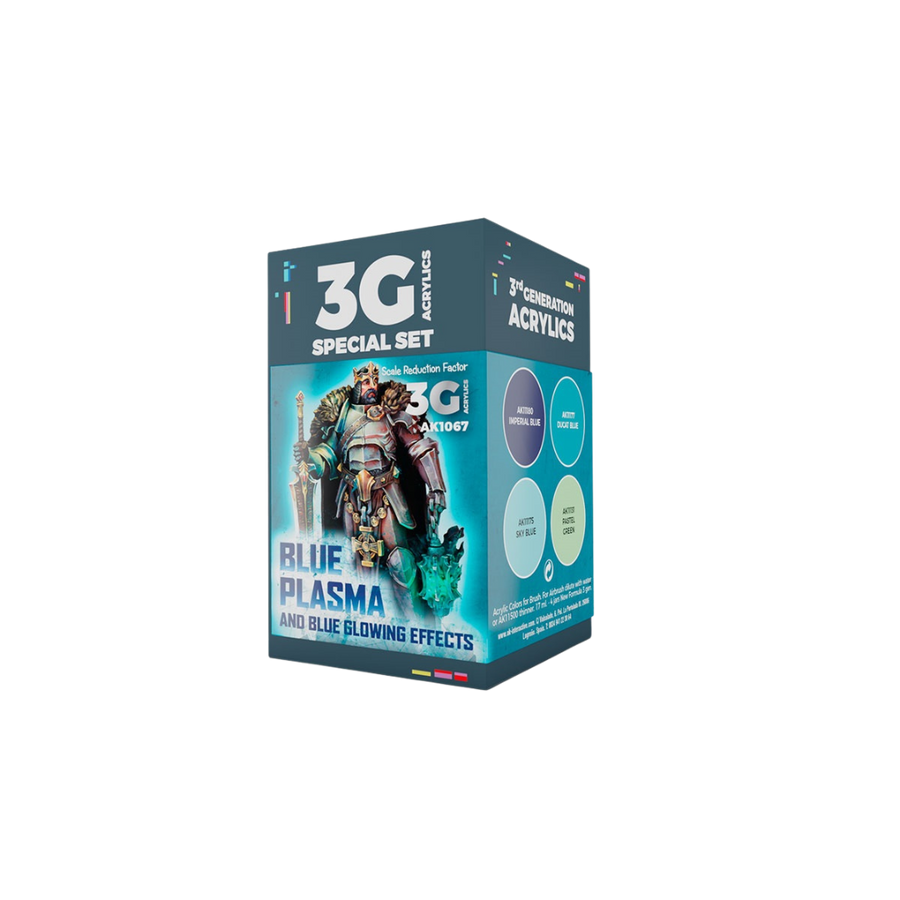 AK Interactive - 3G Special Set - Blue Plasma