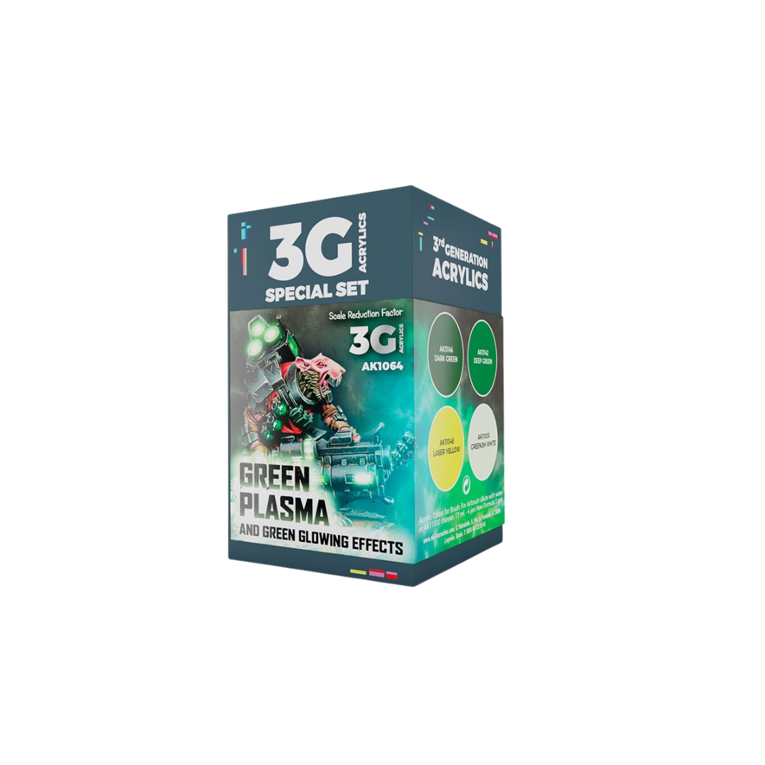 AK Interactive - 3G Special Set - Green Plasma