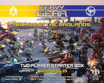 Heavy Gear Blitz! - Battle in the Badlands - Two Player Starter Box