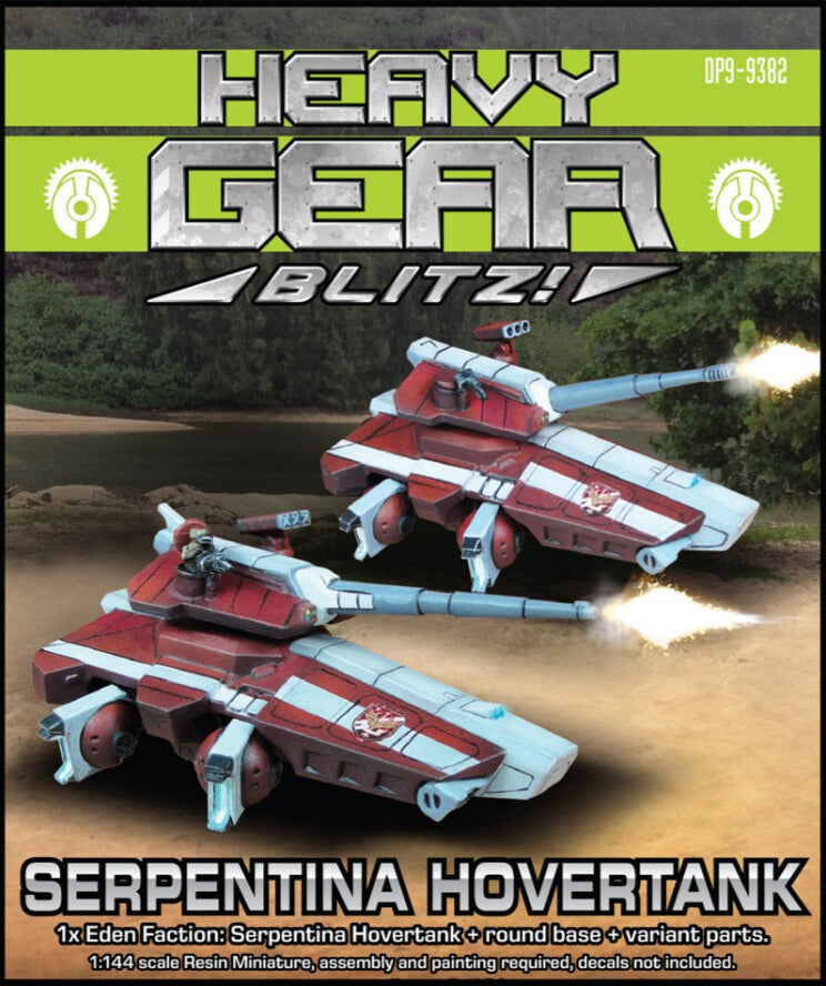 Heavy Gear Blitz! - Eden: Serpentina Hovertank Pack