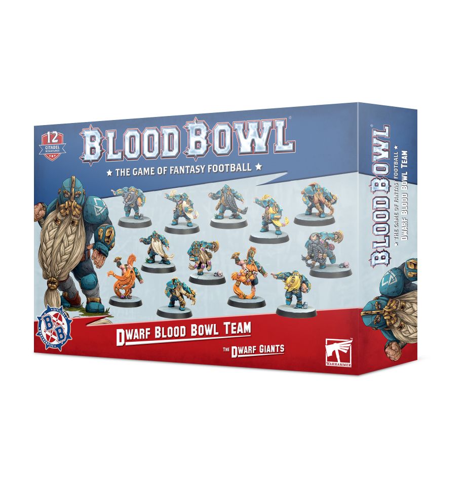 Blood Bowl - Dwarf Team: The Dwarf Giants (2020)