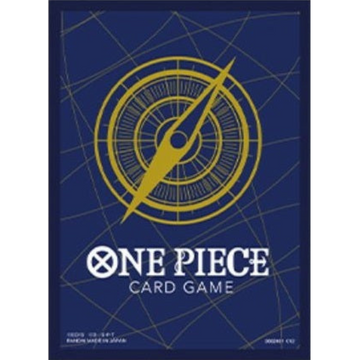Bandai Sleeves for One Piece Card Game (2) - Standard Blue
