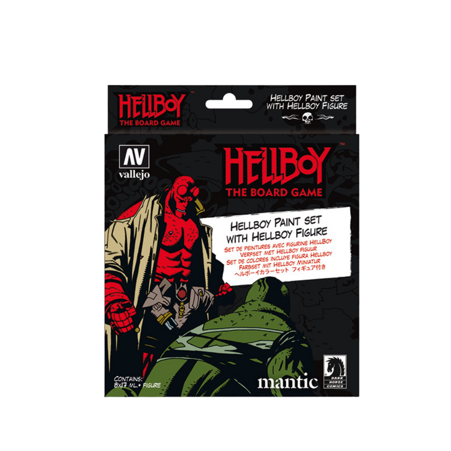 Game Color - Hellboy Paint Set with Hellboy Figure