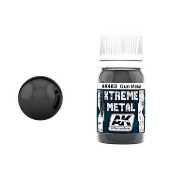 AK Interactive - Xtreme Metal - Gun Metal