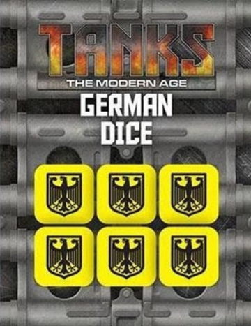 Tanks The Modern Age: German Dice Set