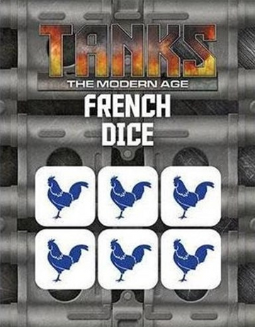 Tanks The Modern Age: French Dice Set