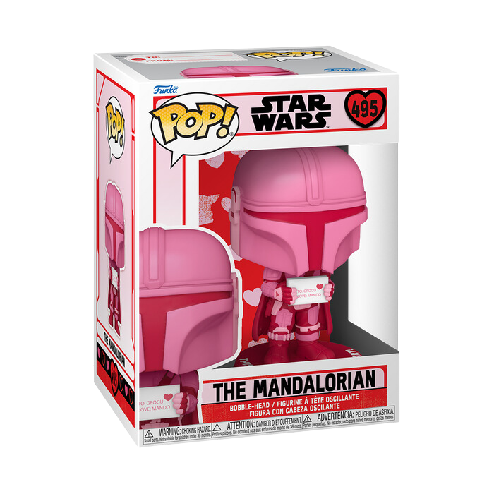Funko POP! Star Wars Valentines S2 - Mandalorian - 495