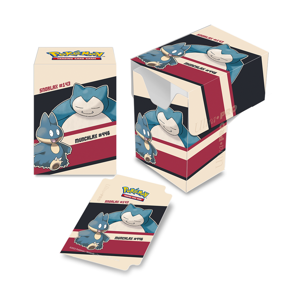 UP Full View Pokemon Deck Box - Snorlax & Munchlax