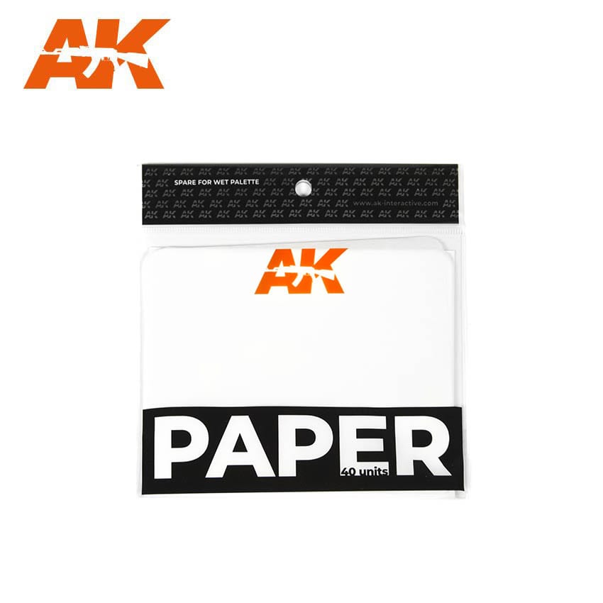 AK Interactive - Paper for Wet Palette - 40 units