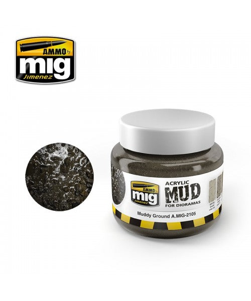 Ammo by Mig - Acrylic Mud for Dioramas: Muddy Ground