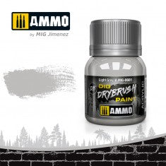 Ammo by Mig - DIO DRYBRUSH: Light Grey