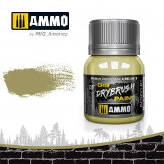 Ammo by Mig - DIO DRYBRUSH: Medium German Yellow