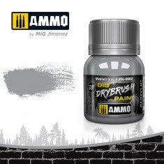 Ammo by Mig - DIO DRYBRUSH: Medium Grey